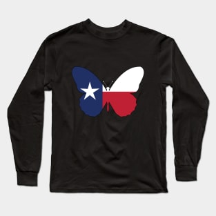 Texas Butterfly Long Sleeve T-Shirt